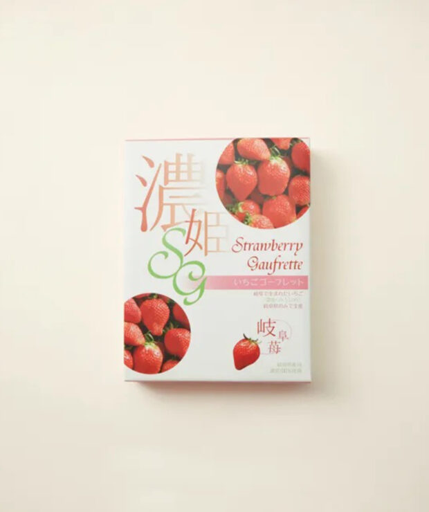 菓匠 長良園　濃姫いちごゴーフレット