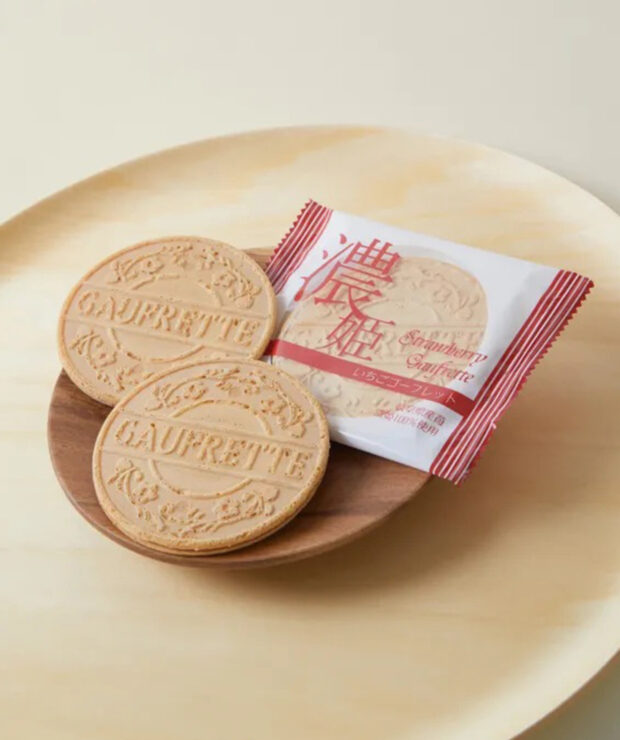 菓匠 長良園　濃姫いちごゴーフレット