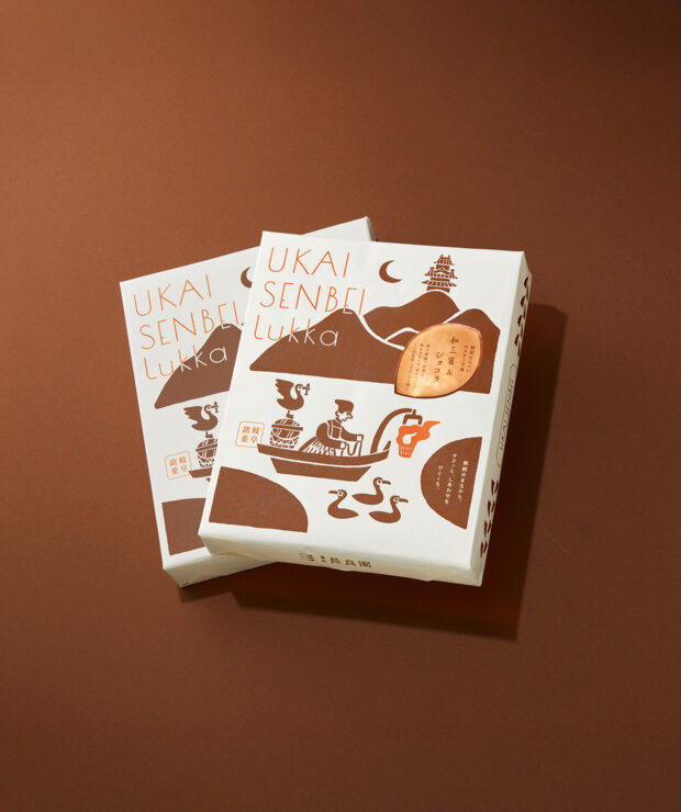 菓匠 長良園　鵜飼せんべいLukka ショコラ
