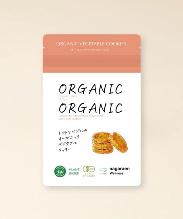 nagaraen Wellness　トマトとバジルの オーガニックベジタブルクッキー