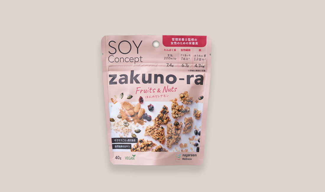 SOY Concept zakuno-ra フルーツ&ナッツ