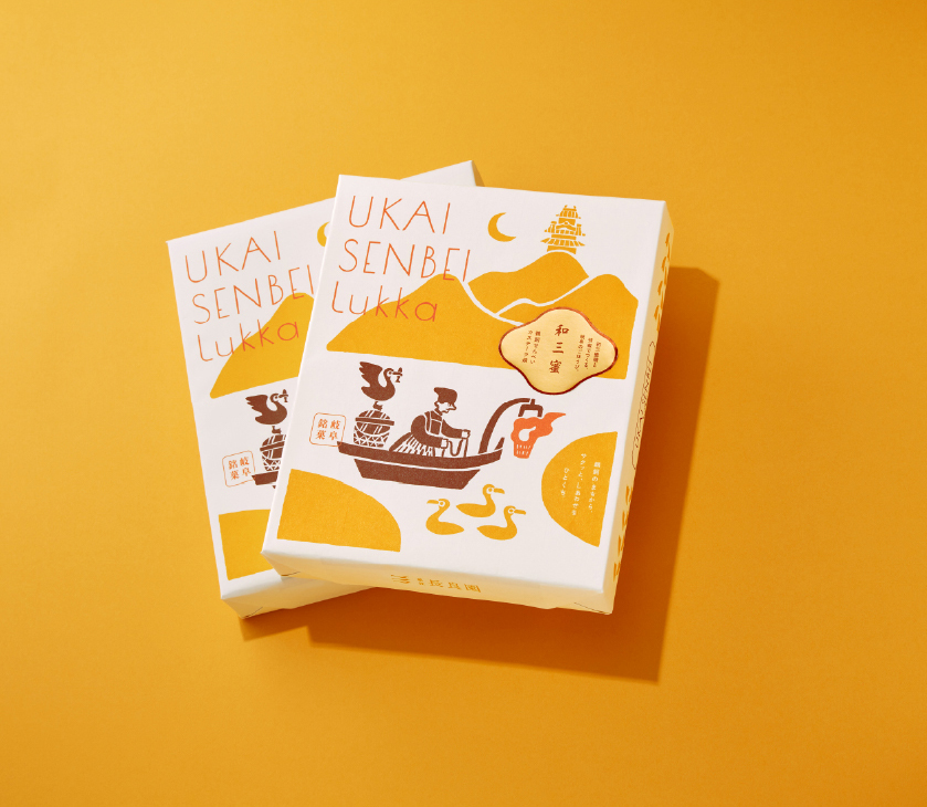 鵜飼せんべい Lukka 和三蜜
